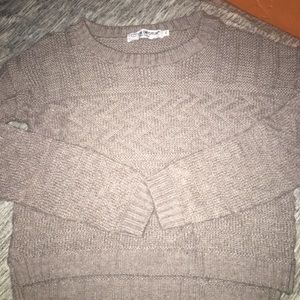 Cropped sweater